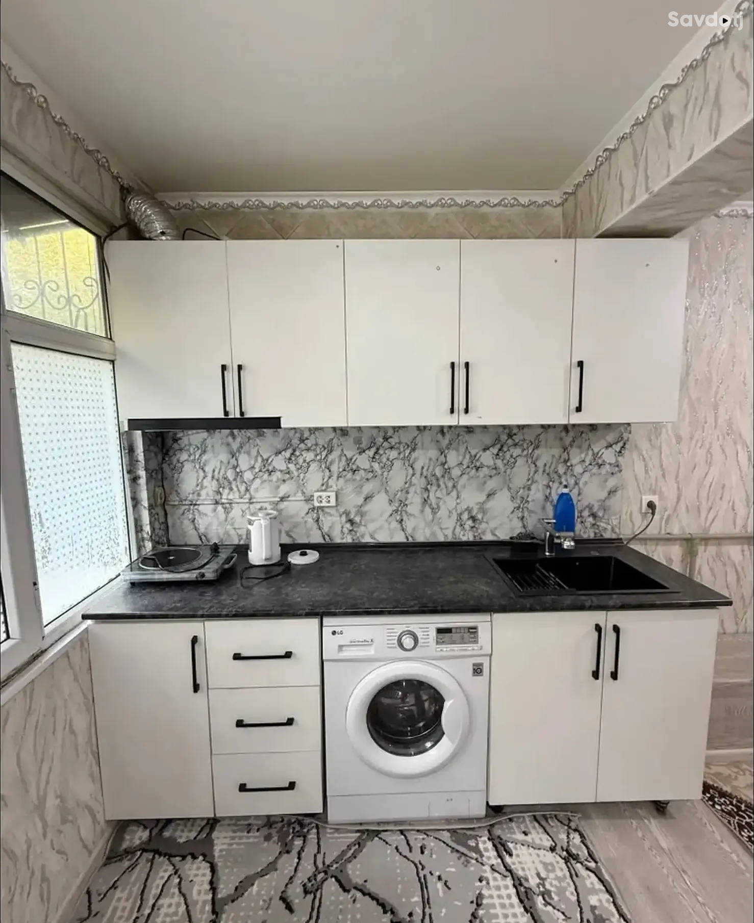 3-комн. квартира, 3 этаж, 85м², Шохмансур