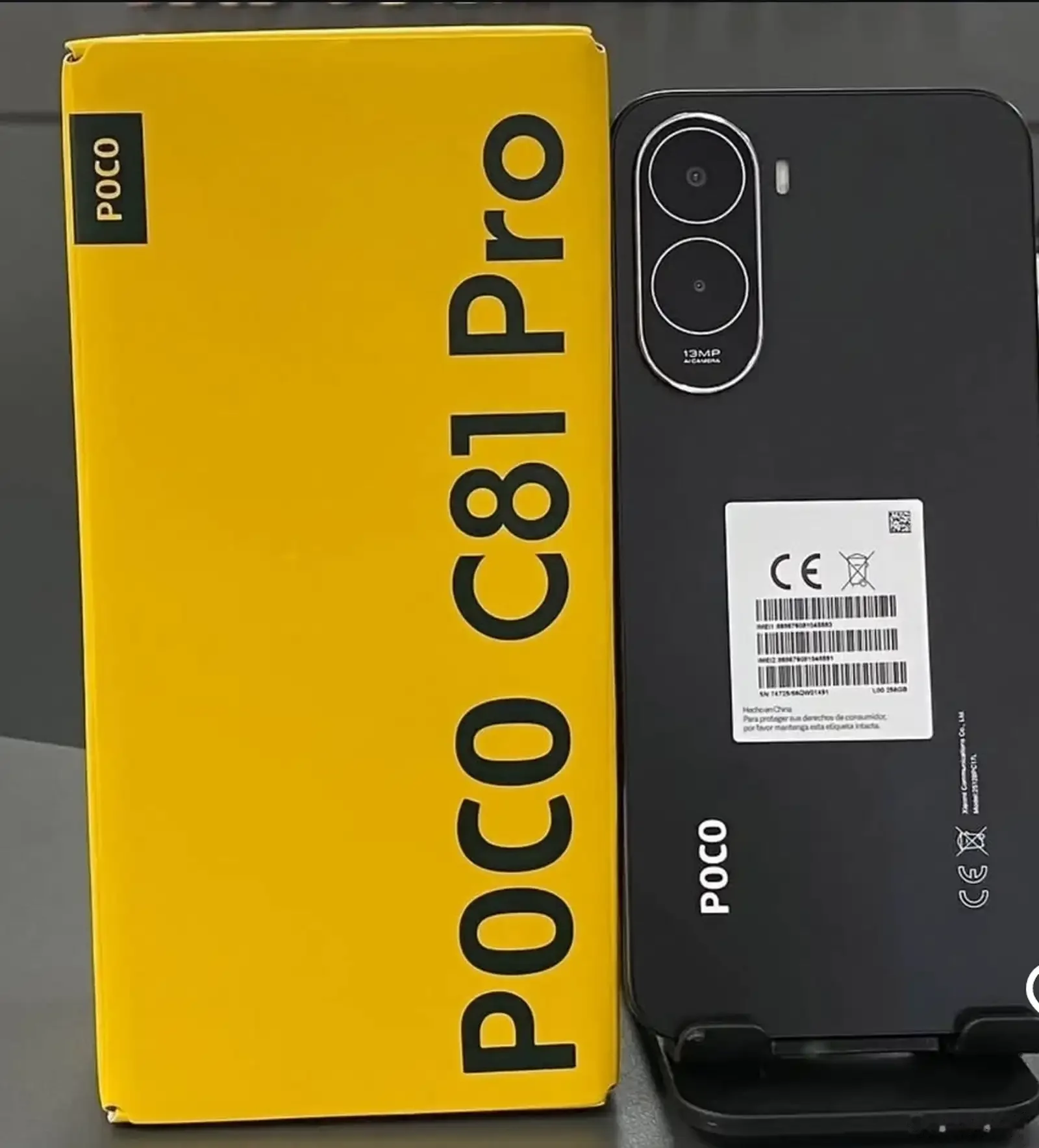 Xiaomi Poco C81pro 64Gb blue 6000Мач — фото 4