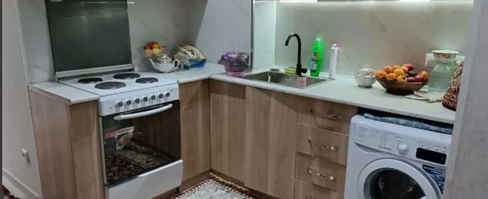 2-комн. квартира, 6 этаж, 60м², сино