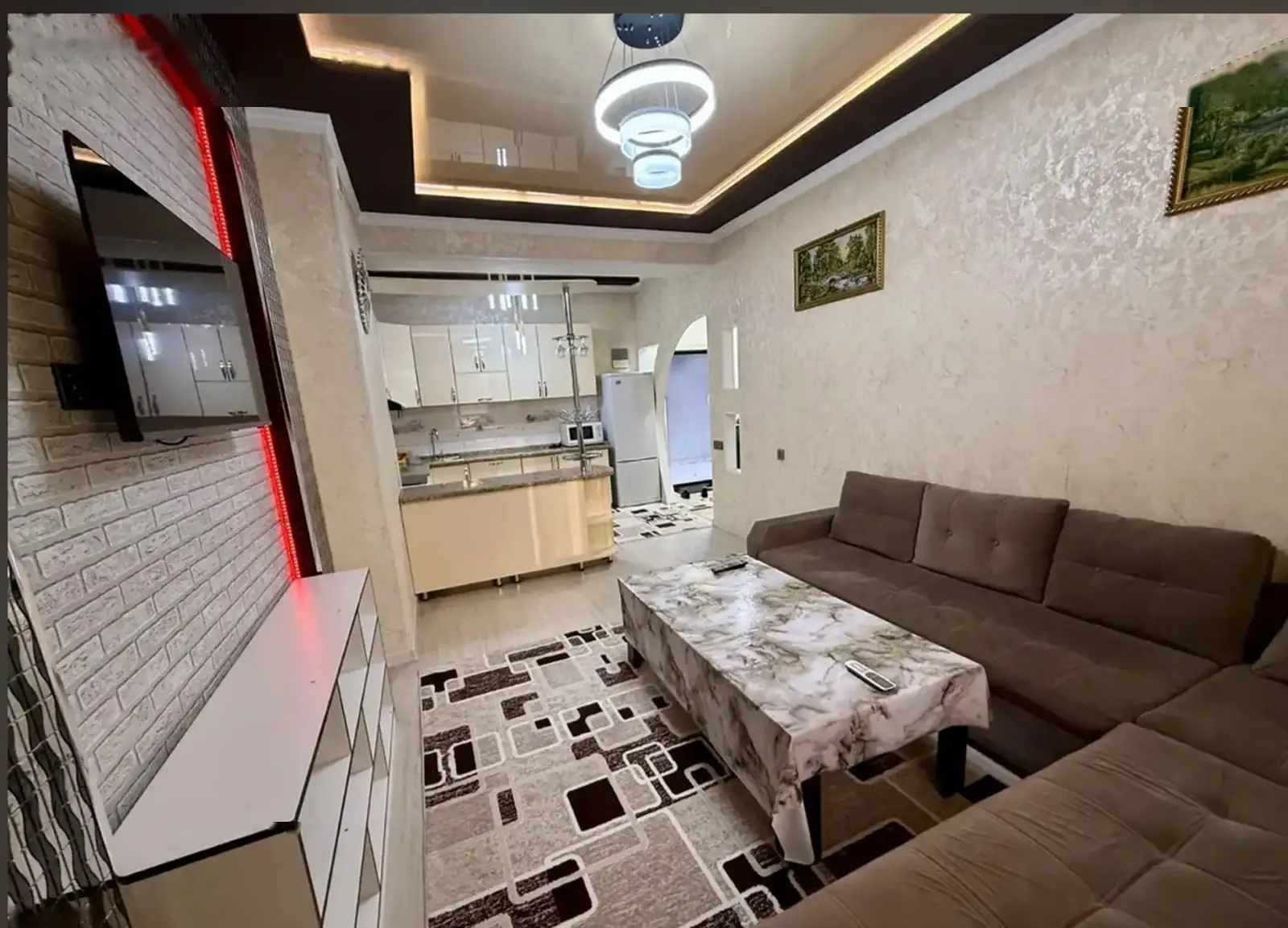 1-комн. квартира, 10 этаж, 60 м², Шохмансур