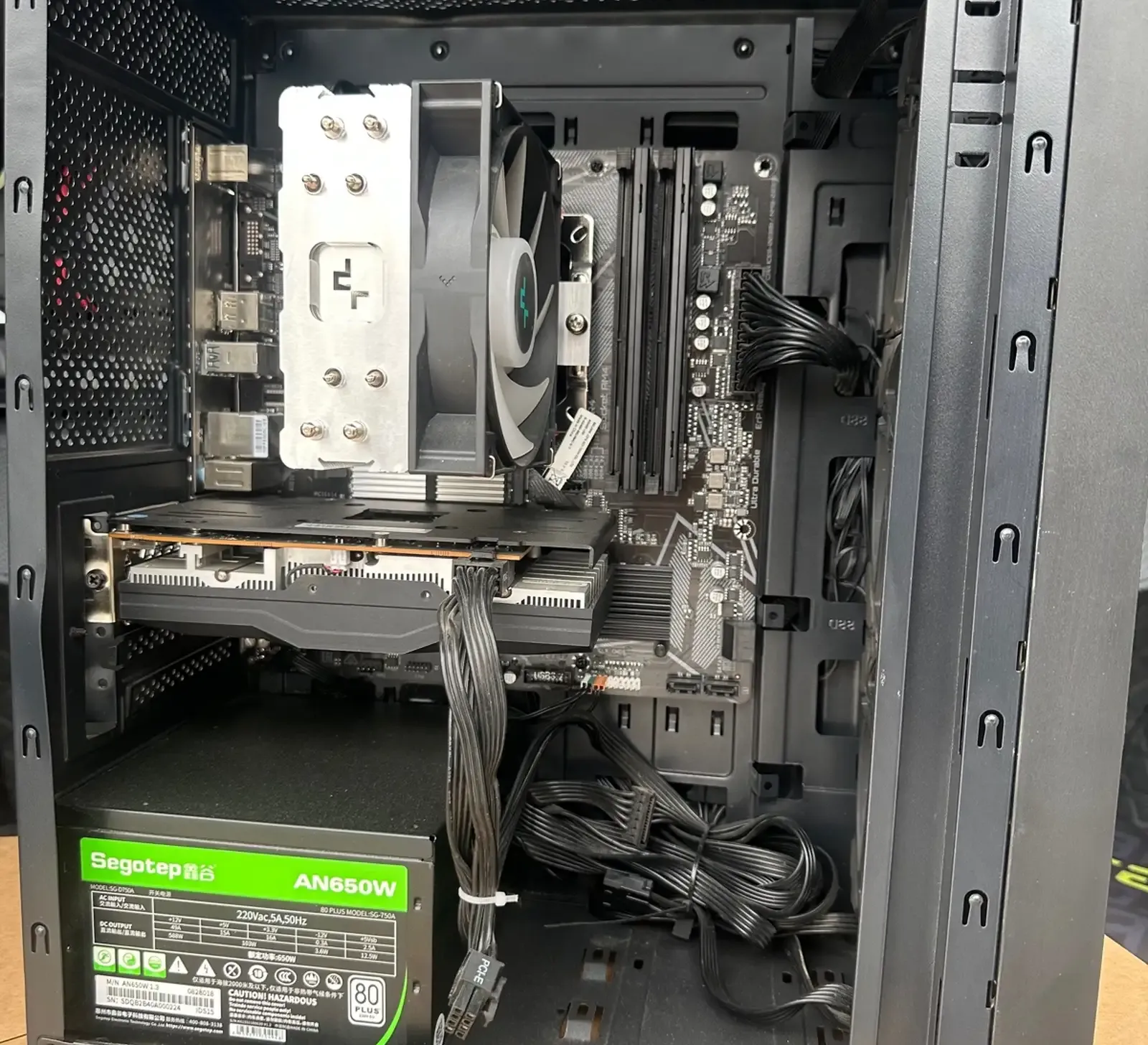 Игровой Системный Блок AMD Ryzen 5 5600 / RTX 4060 8G / RAM 16G / NVMe M 512G