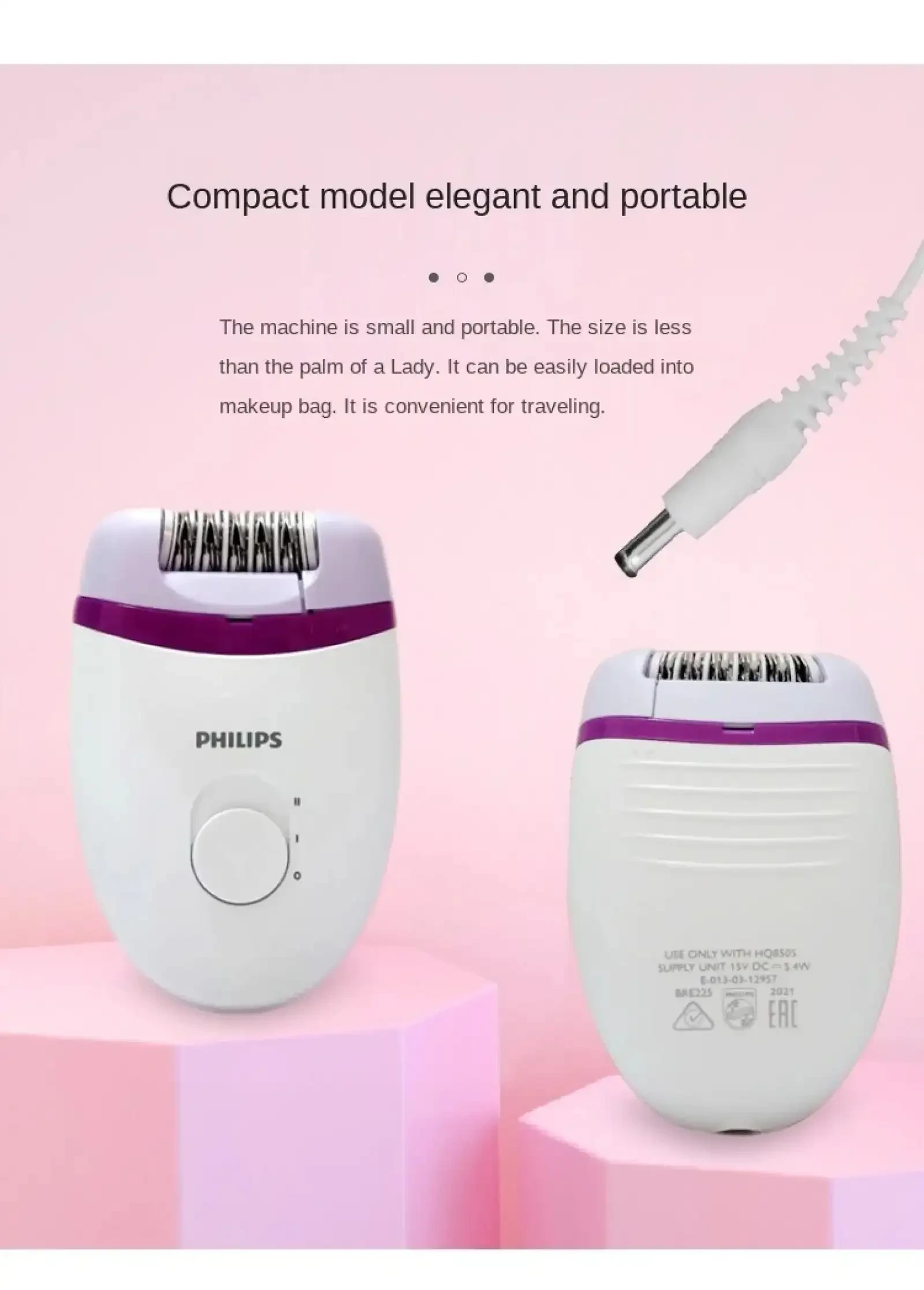 Эпилятор Philips Mini BRE225 — фото 4