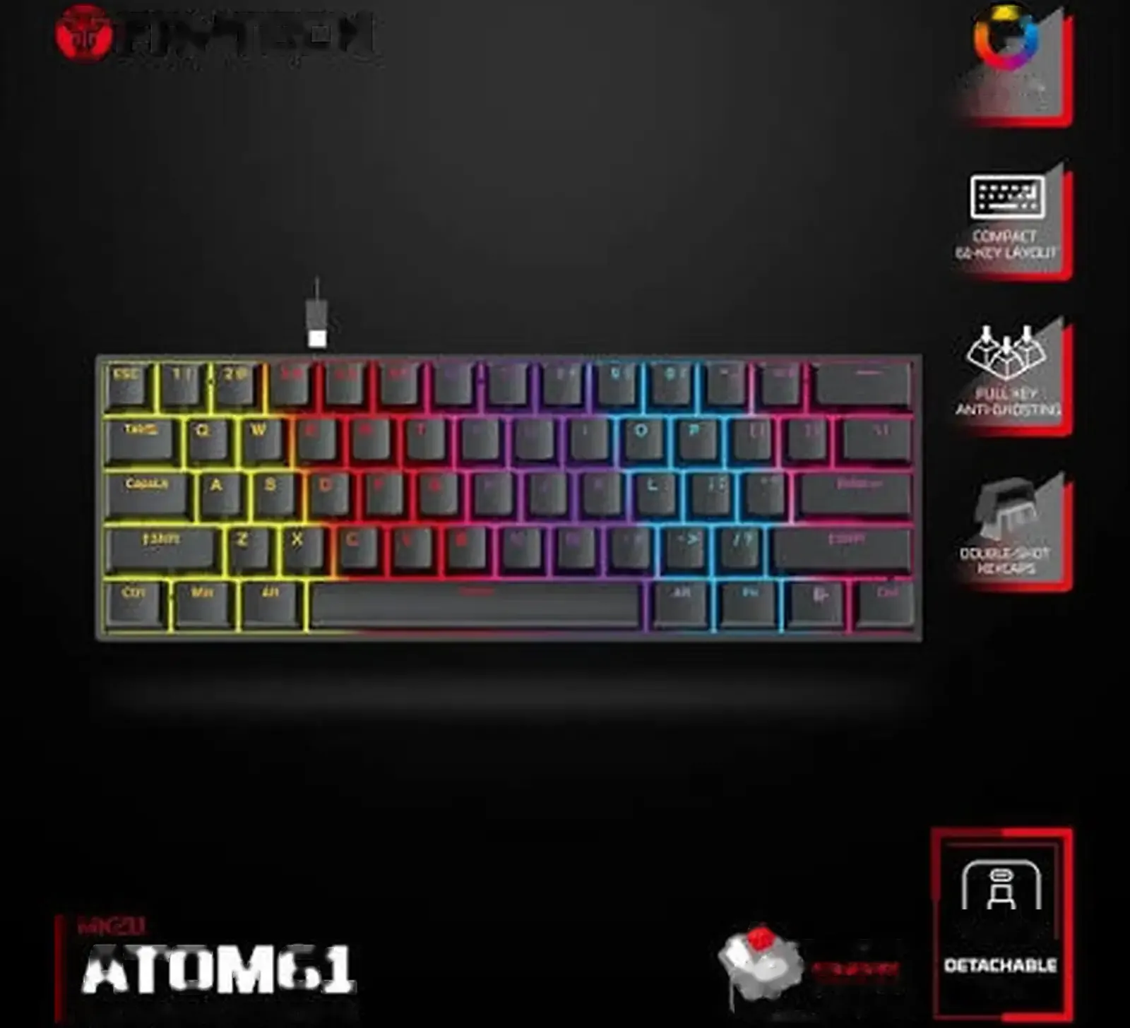 Клавиатура Fantech ATOM61 MK211