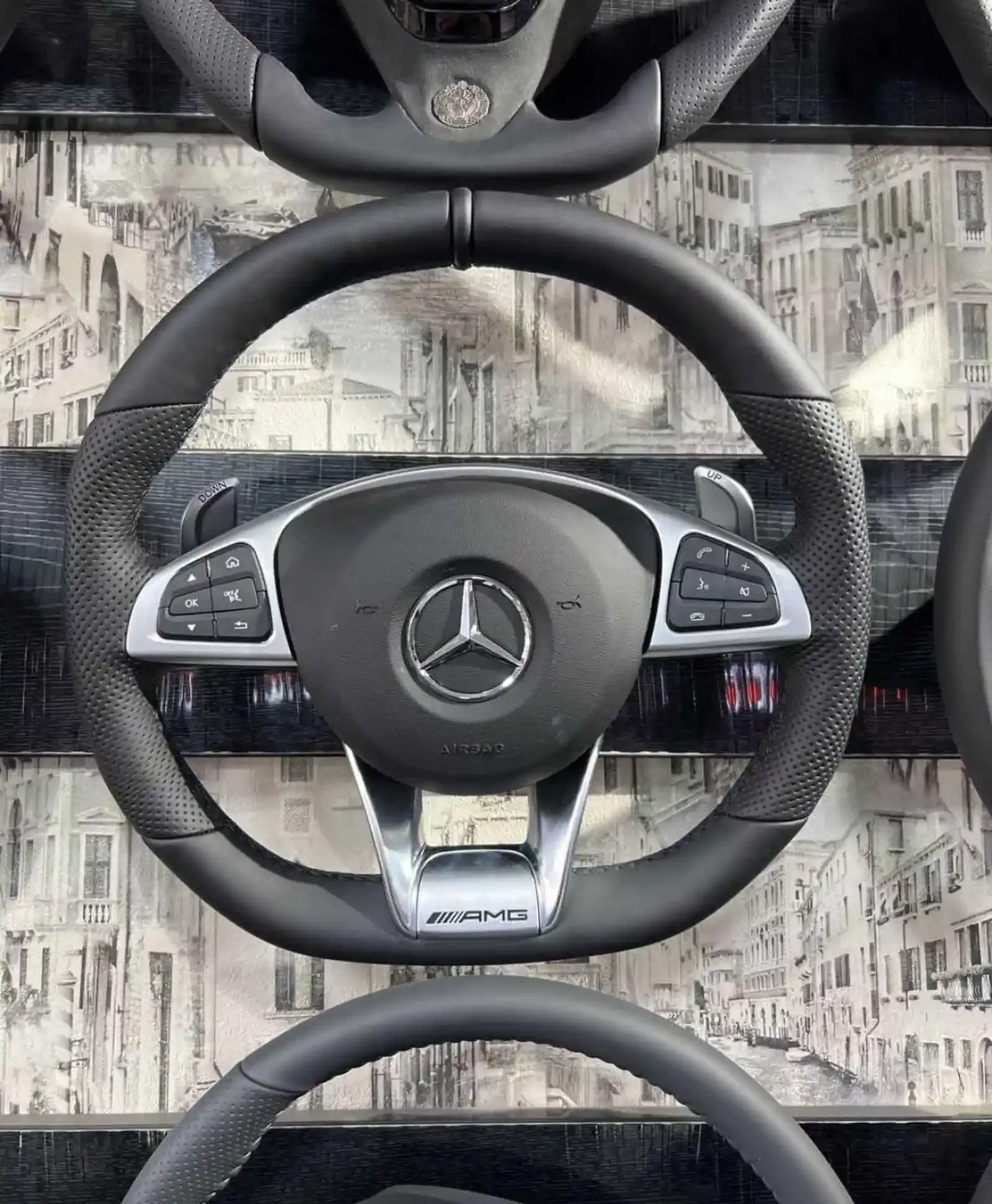 Руль от Mercedes-Benz