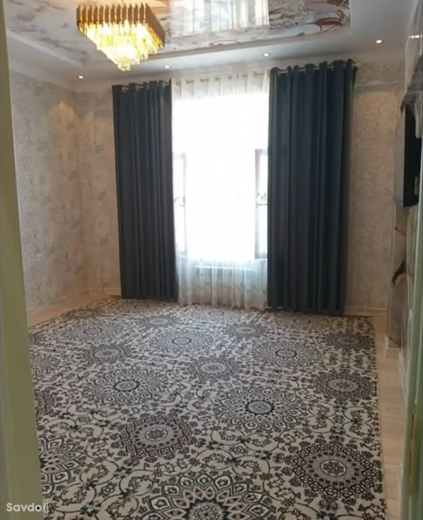2-комн. квартира, 3 этаж, 47м², Сомони