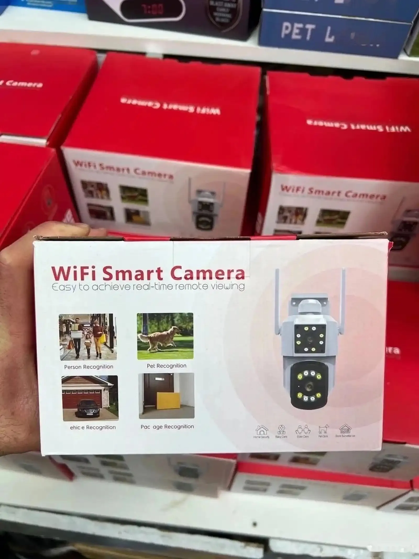 IP-камера с двойным объективом, 8 Мп, 4K, Wi-Fi