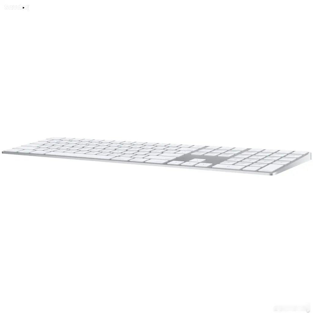 Клавиатура Apple Magic Keyboard с цифровым блоком Bluetooth USB-C White, MJQL3