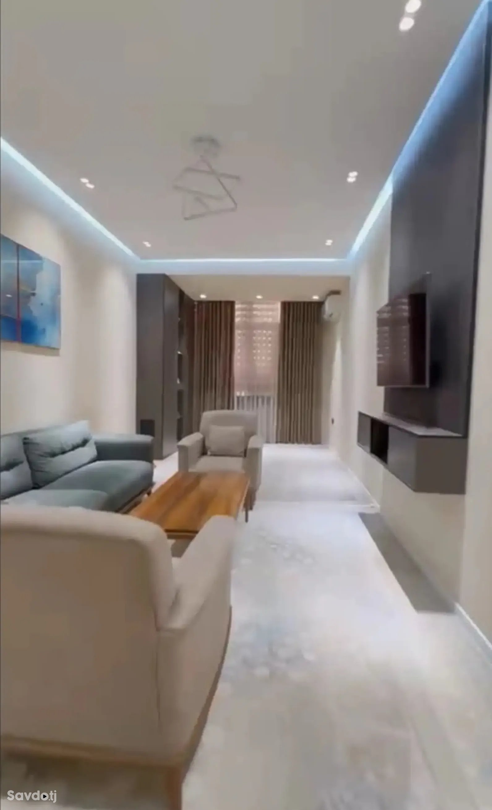 2-комн. квартира, 2 этаж, 65м², Сомони