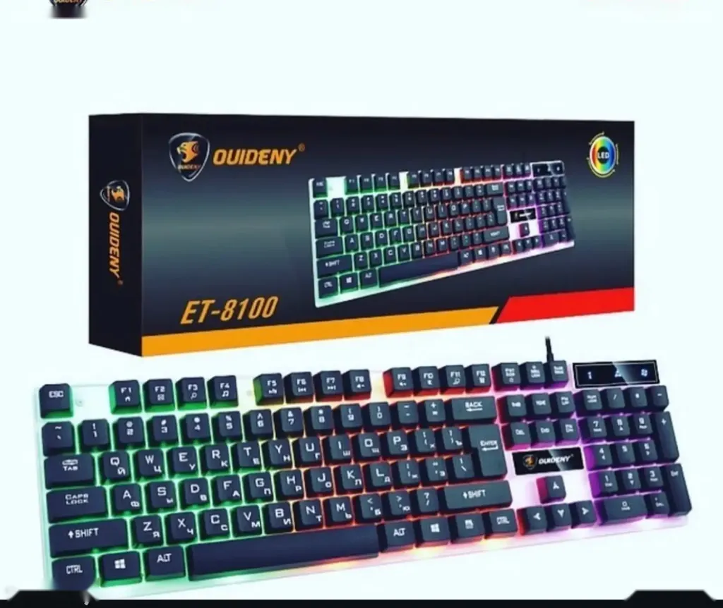 Клавиатура ET-8100 с подсветкой