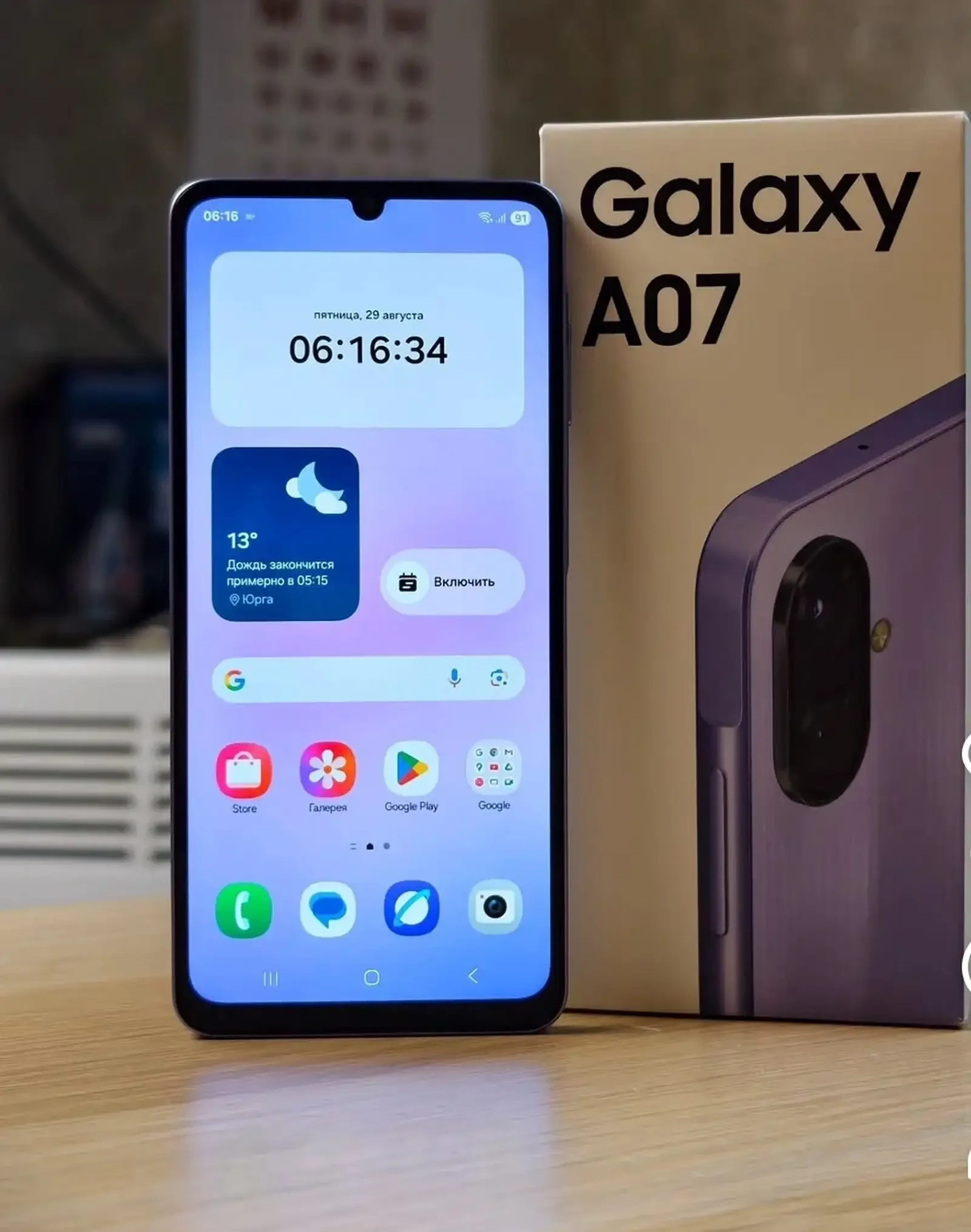 Samsung Galaxy A07 4/128Gb black — фото 3
