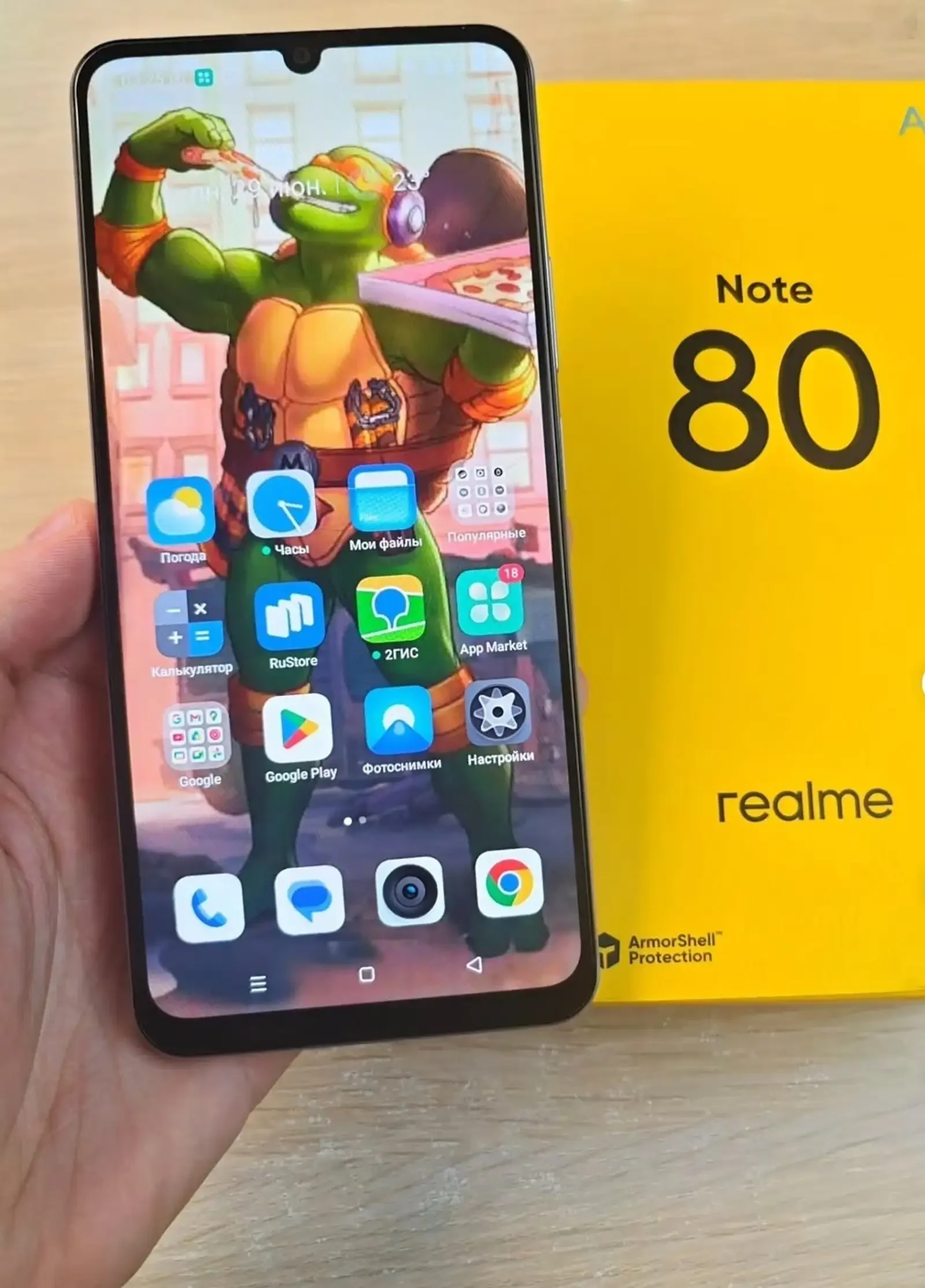 Realme Note 80 4/64Gb black 6300 — фото 4