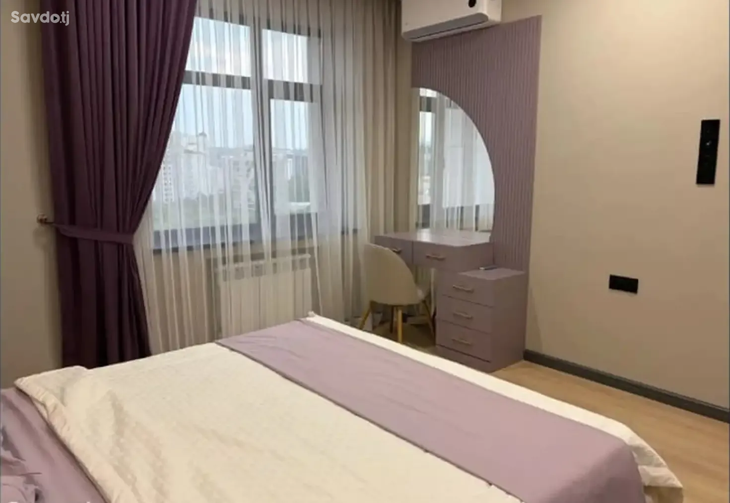 3-комн. квартира, 15 этаж, 92м², Шохмансур