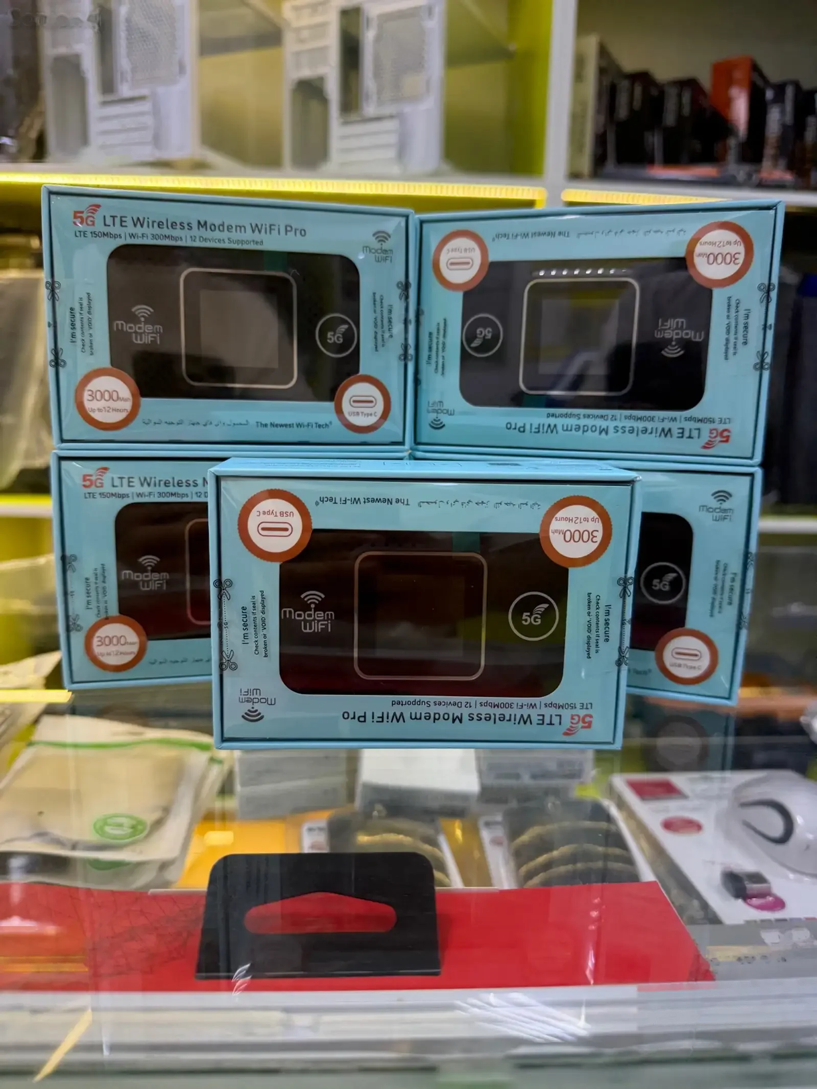 Карманный Wi-Fi роутер 5G LTE Wireless Modem WiFi Pro