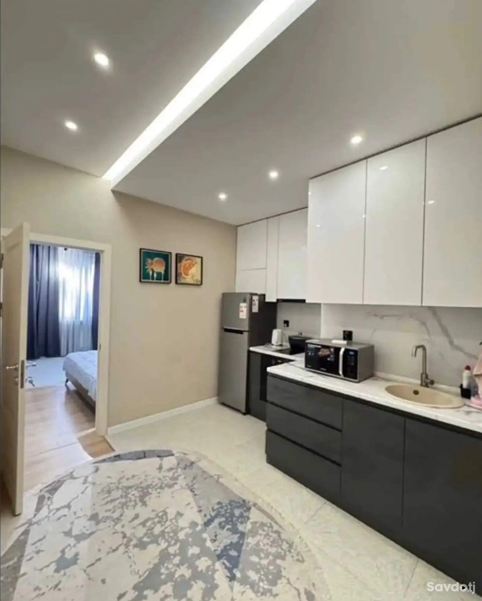 2-комн. квартира, 2 этаж, 65м², Сомони