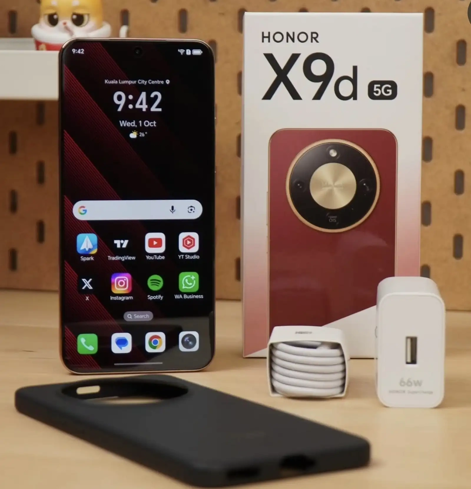 Honor X9d 5G 12+12/256Gb black 8300мач