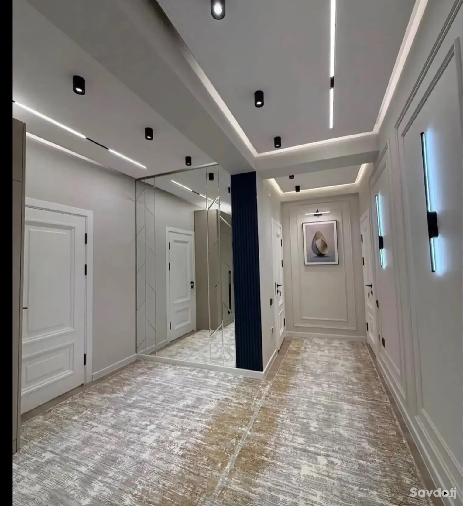 3-комн. квартира, 4 этаж, 91 м², Шохмансур