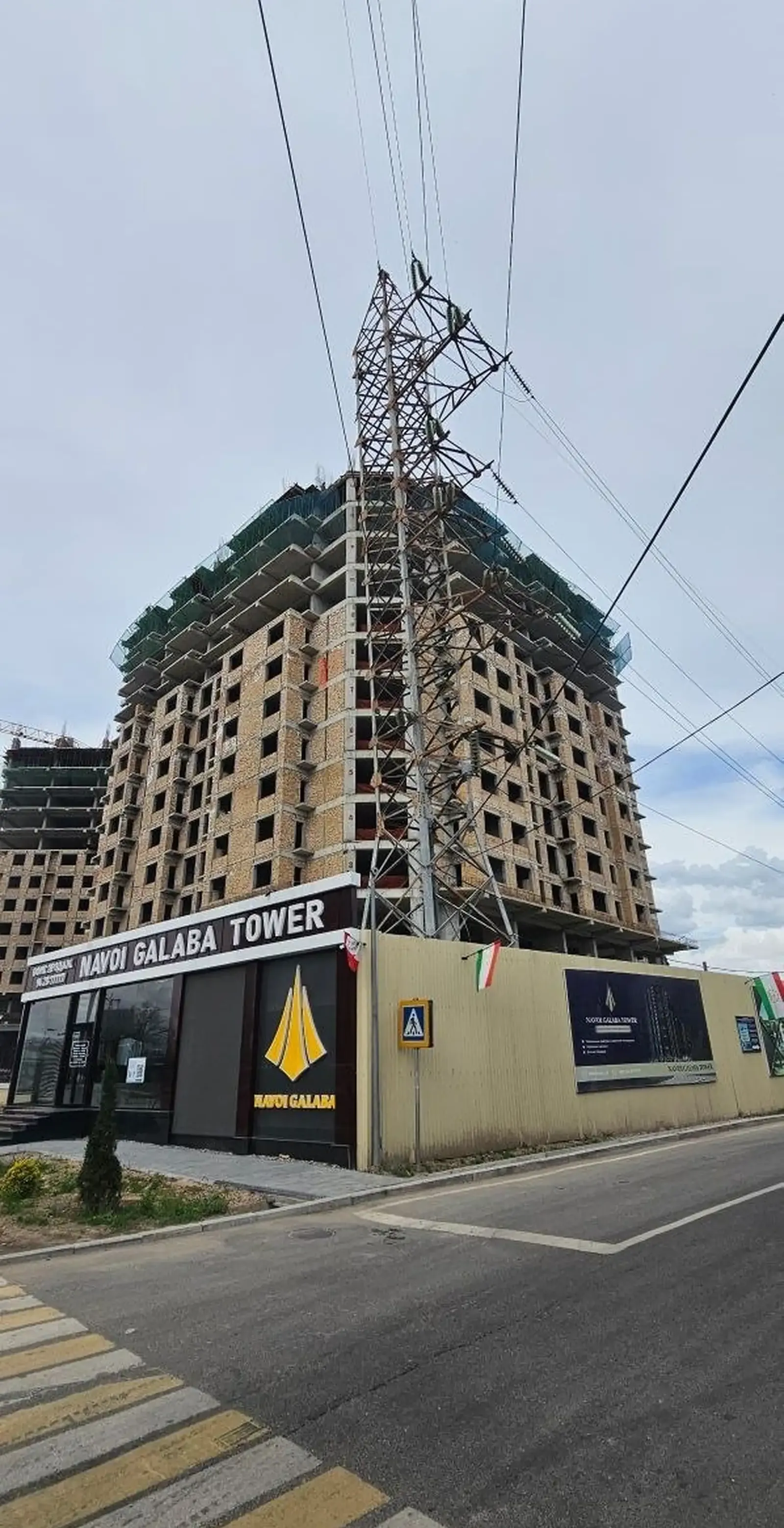 3-комн. квартира, 15 этаж, 124 м², И.Сомони