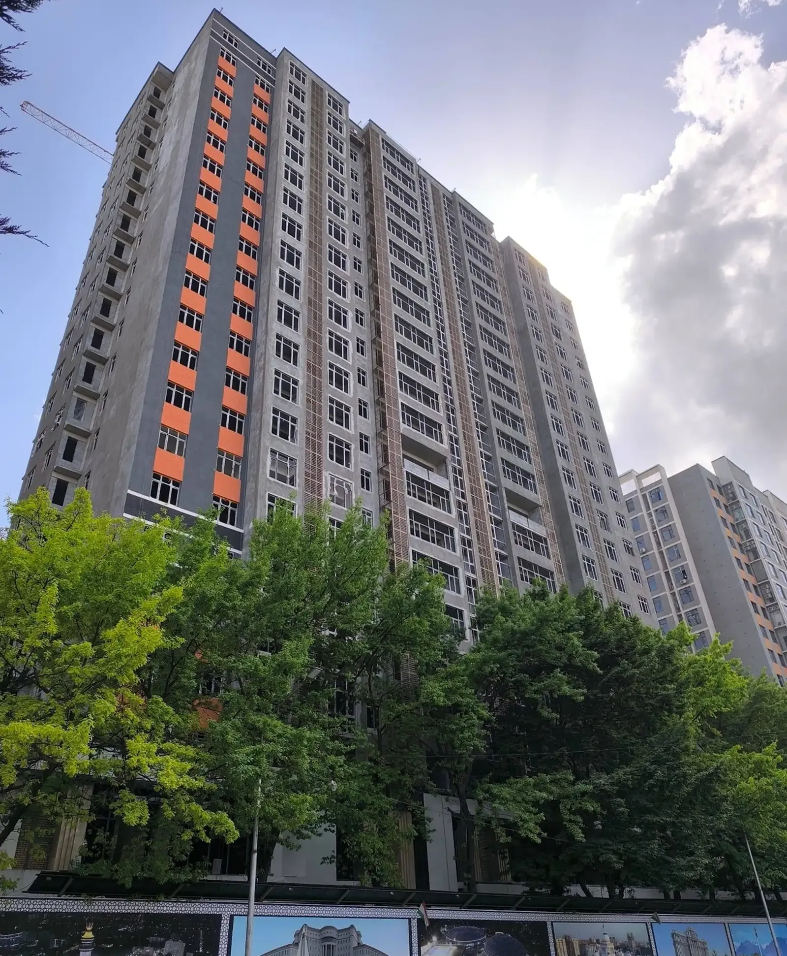3-комн. квартира, 15 этаж, 105 м², И Сомони