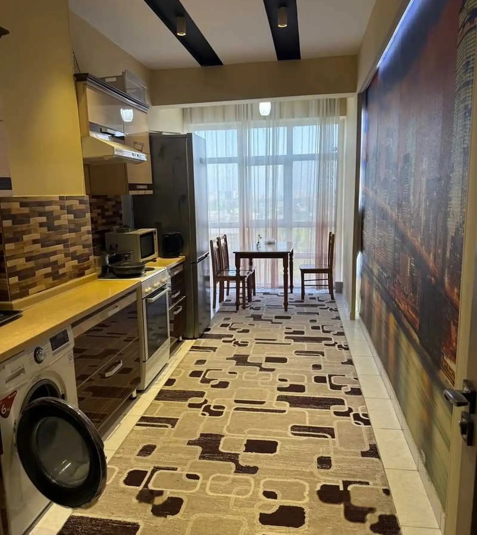 3-комн. квартира, 8 этаж, 100м², кохи борбад