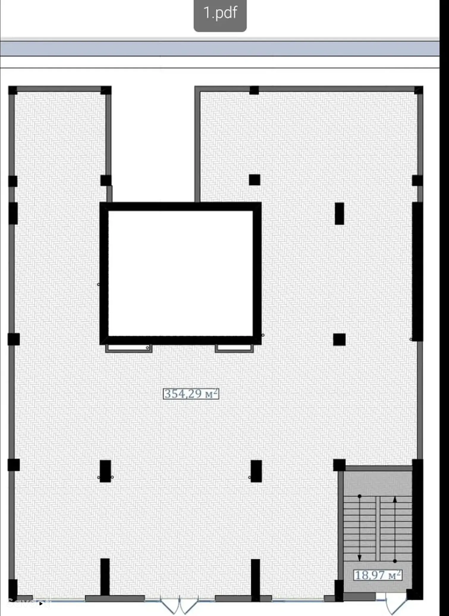 Помещение под свободное назначение, 354м², Шохмансур