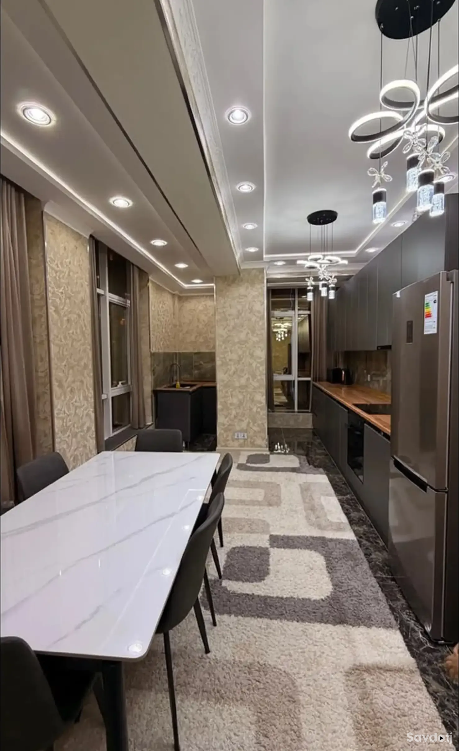 2-комн. квартира, 7 этаж, 97м², Шохмансур