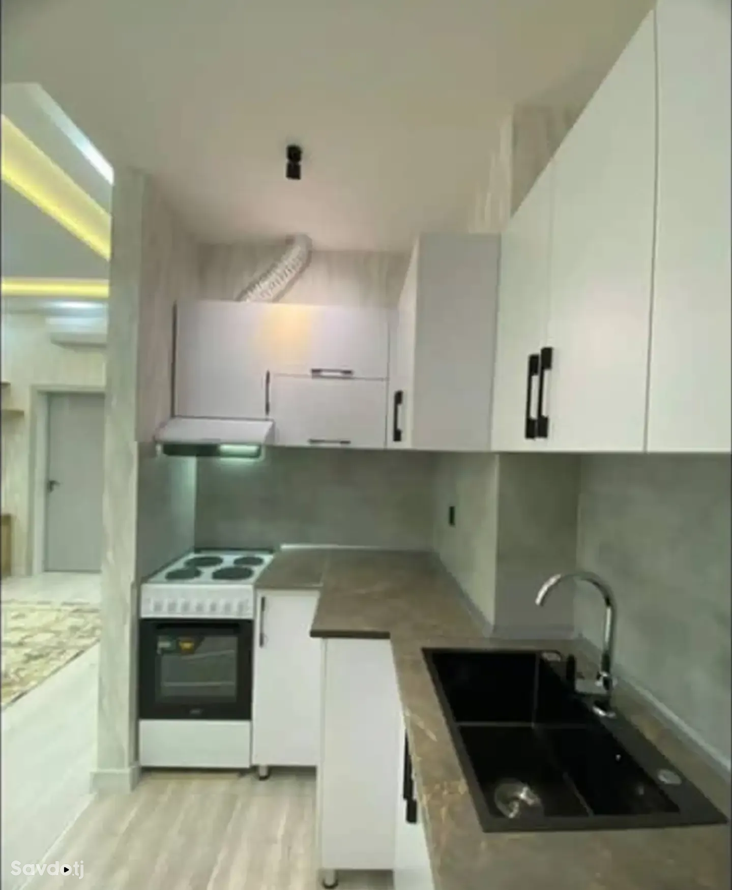 3-комн. квартира, 4 этаж, 63м², Сомони