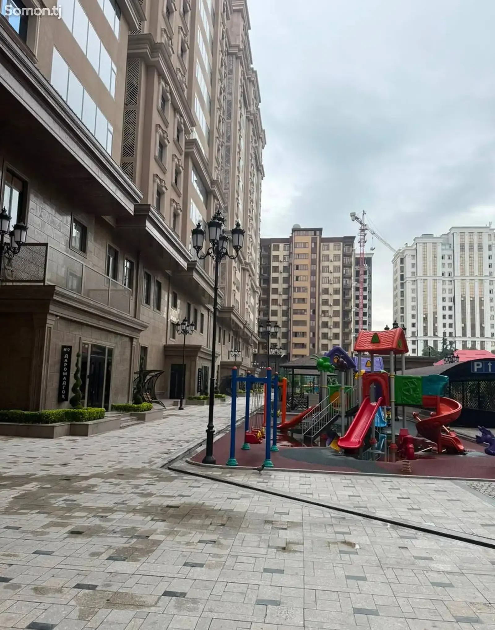 2-комн. квартира, 11 этаж, 76 м², Шохмансур