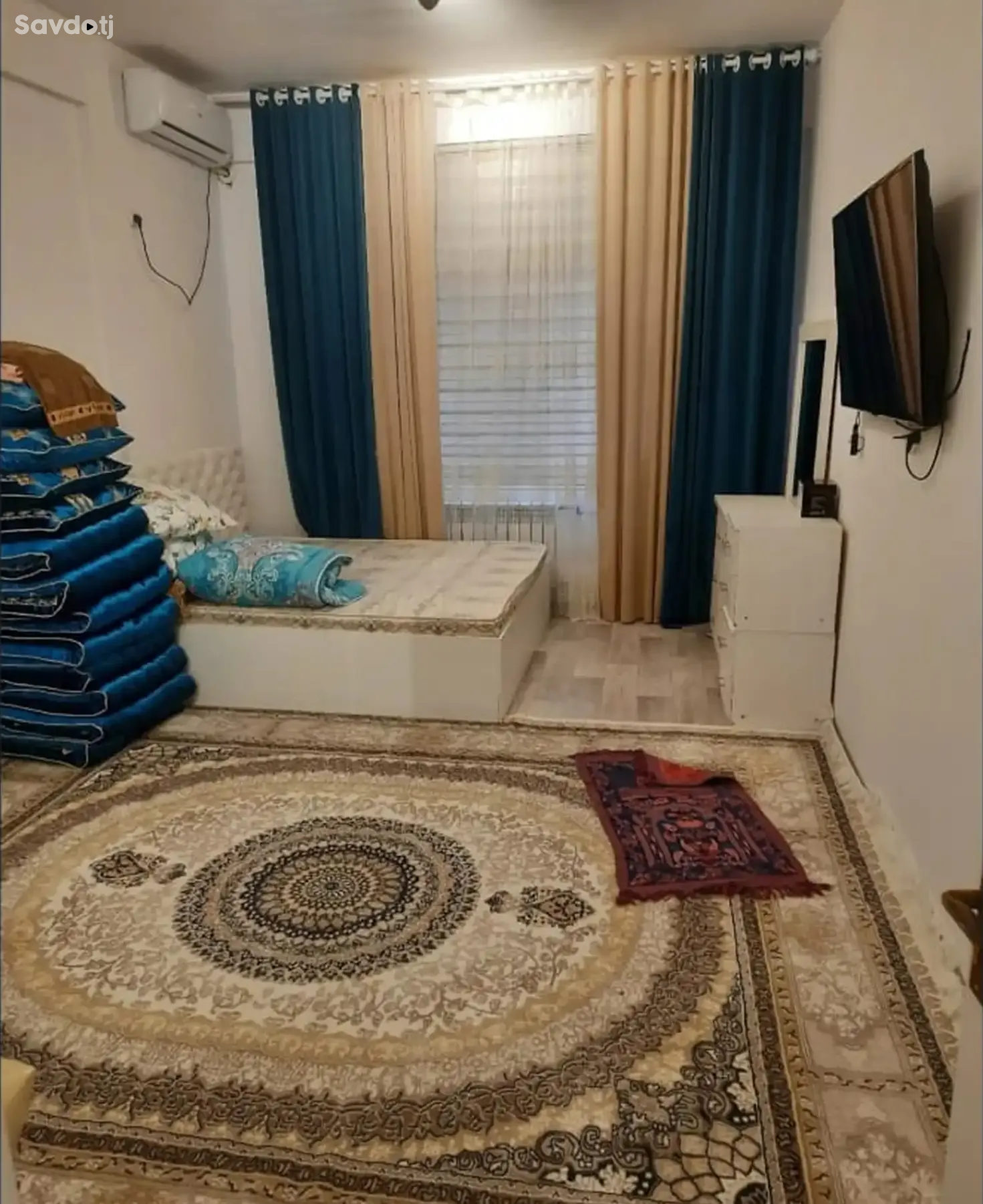 1-комн. квартира, 7 этаж, 48 м², Сомони
