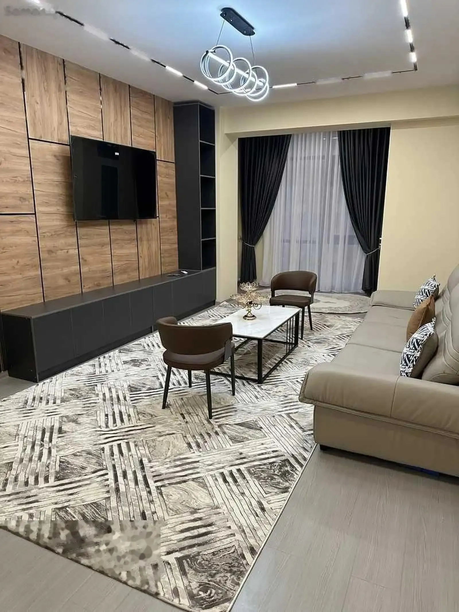 2-к квартира, 9 этаж, 91 м², Гостиница Хилтон