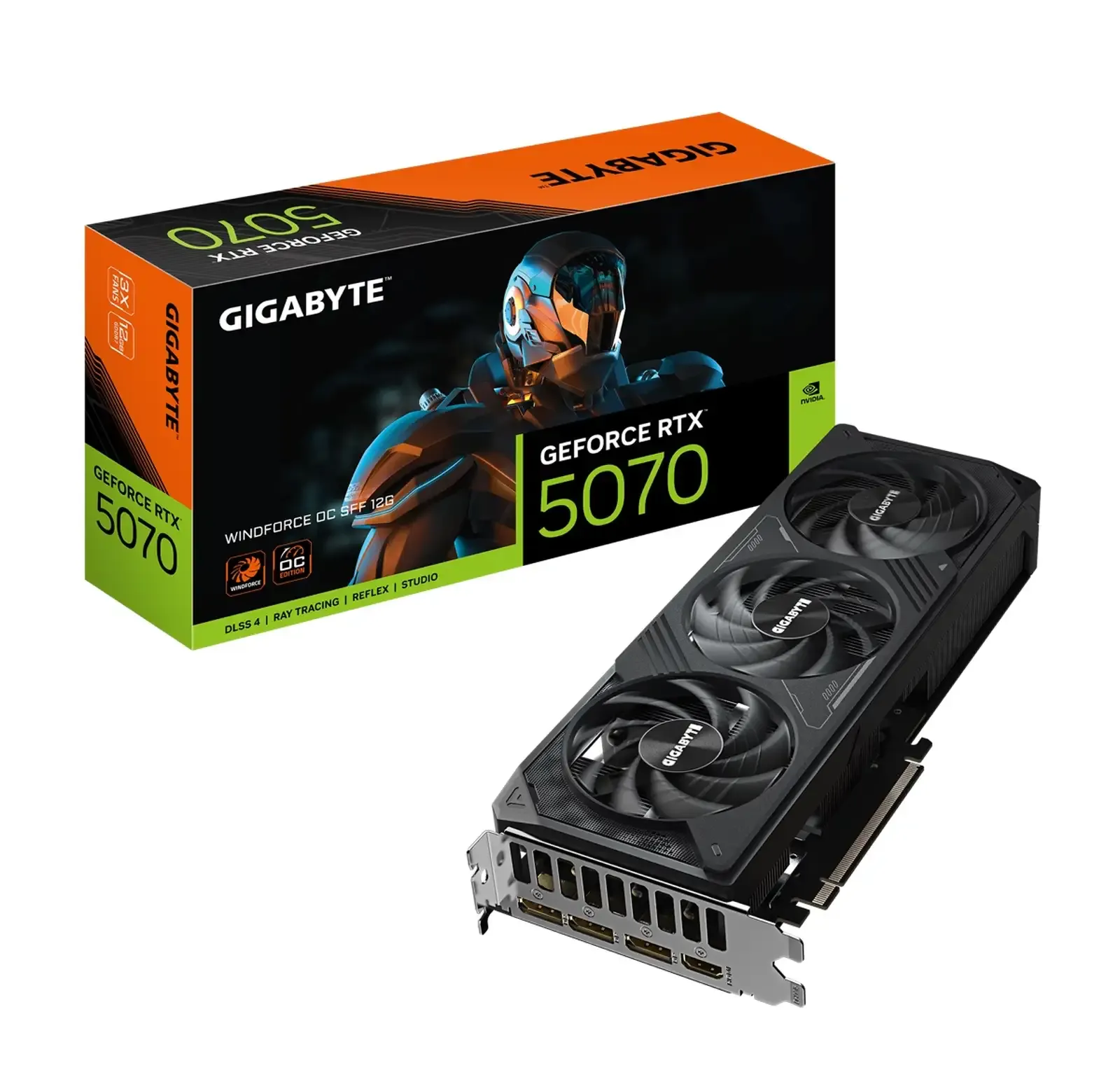 Видеокарта GeForce RTX 5070 12G DLSS4