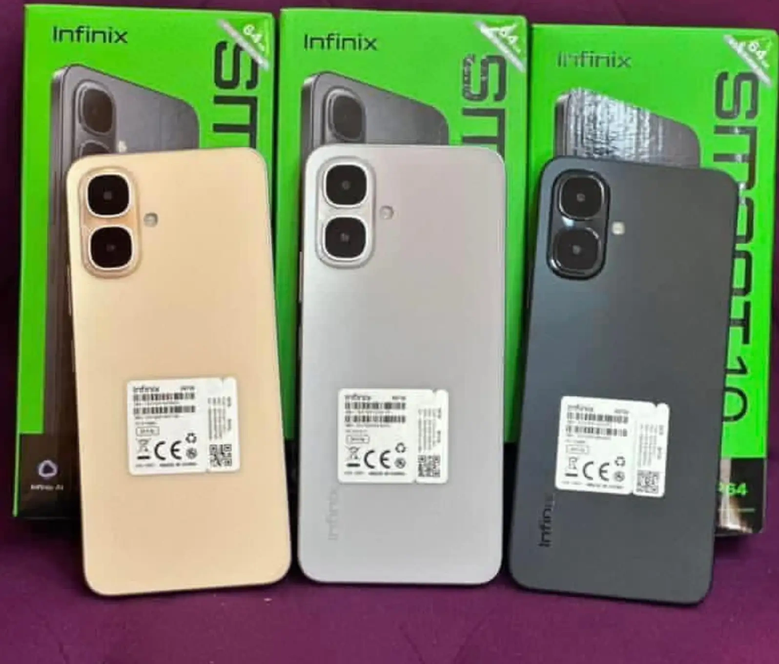 Infinix Smart 10 6/64Gb black