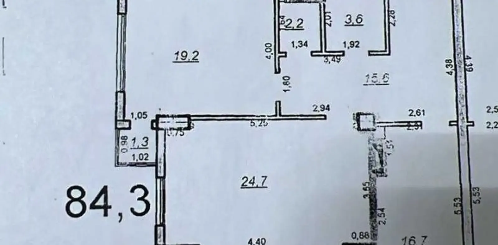 2-комн. квартира, 7 этаж, 84 м², Сомони
