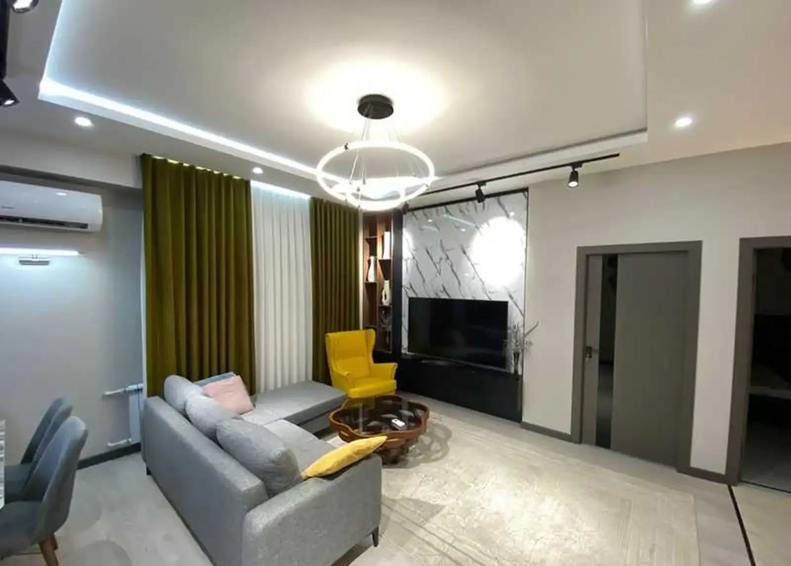 2-комн. квартира, 16 этаж, 78м², Доми Бустон сити