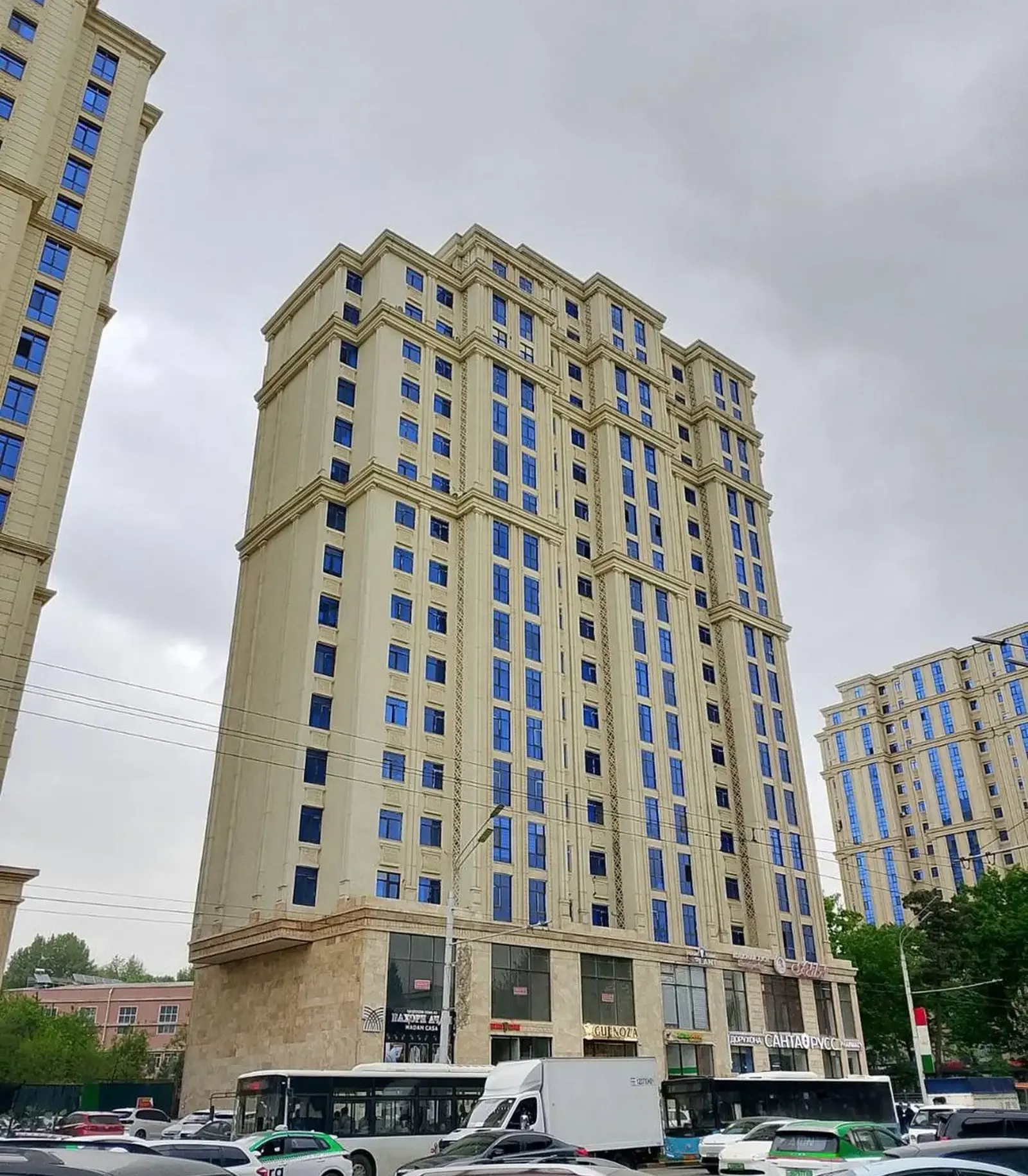 2-комн. квартира, 9 этаж, 50 м², Вазорати Наклиет,Санта Русс