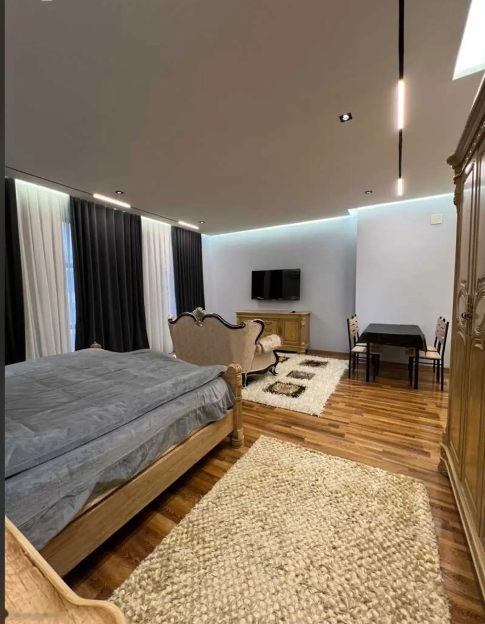 1-к квартира, 17 этаж, 52 м², Хилтон