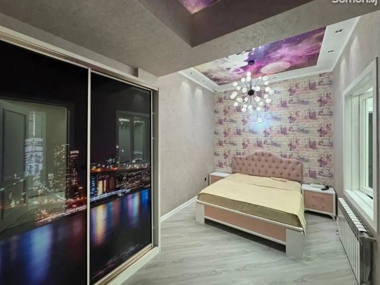 3-комн. квартира, 15 этаж, 106 м², Исмоили Сомони