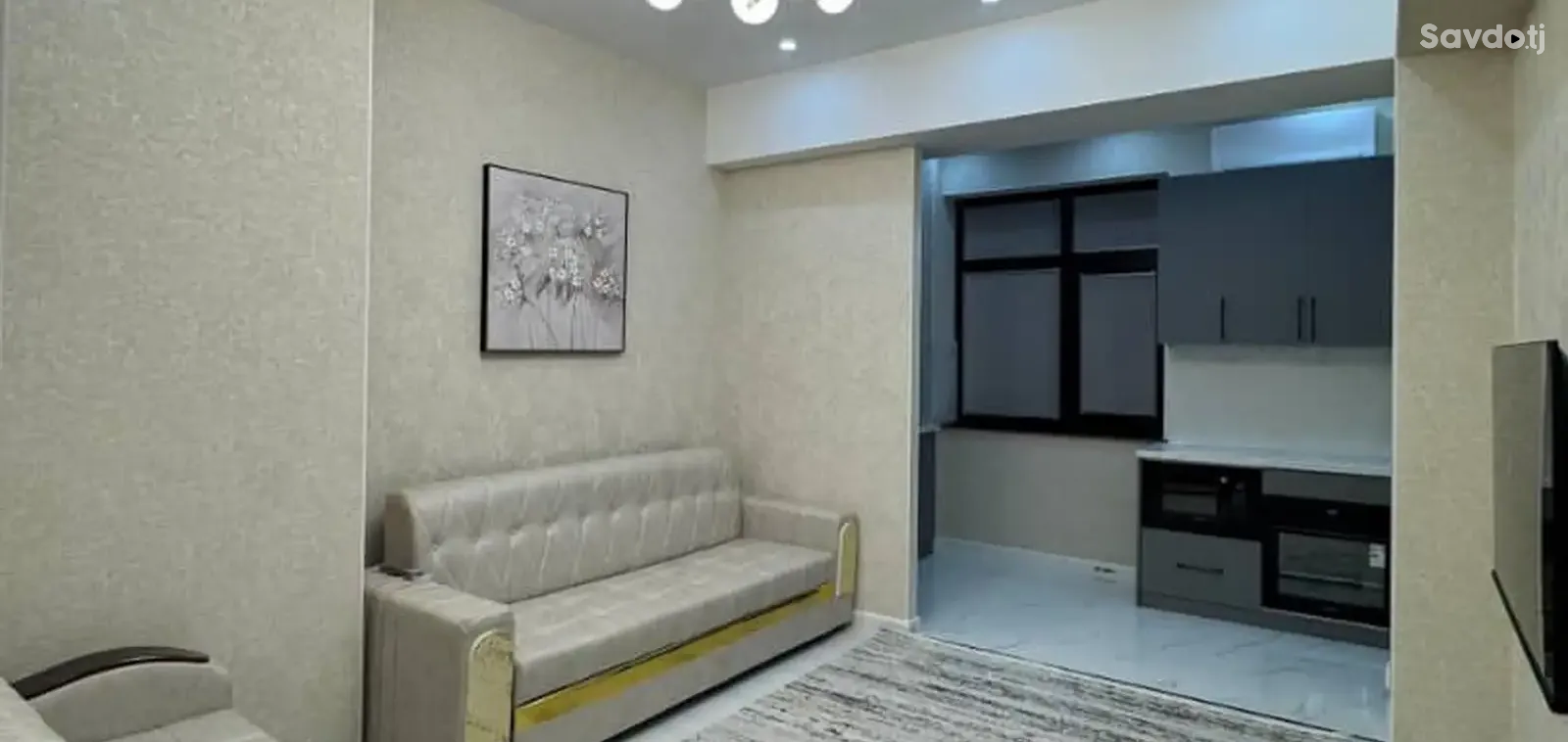 2-комн. квартира, 5 этаж, 98м², Сомони