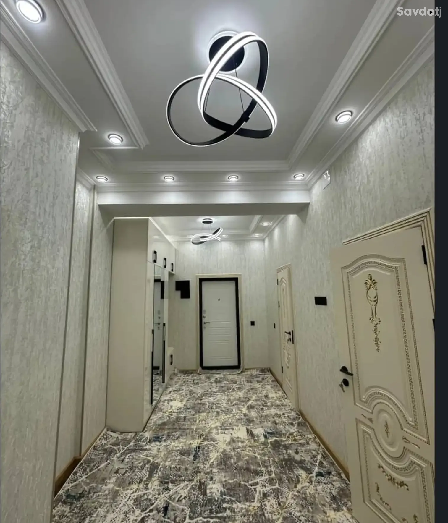 2-комн. квартира, 9 этаж, 60м², Сомони