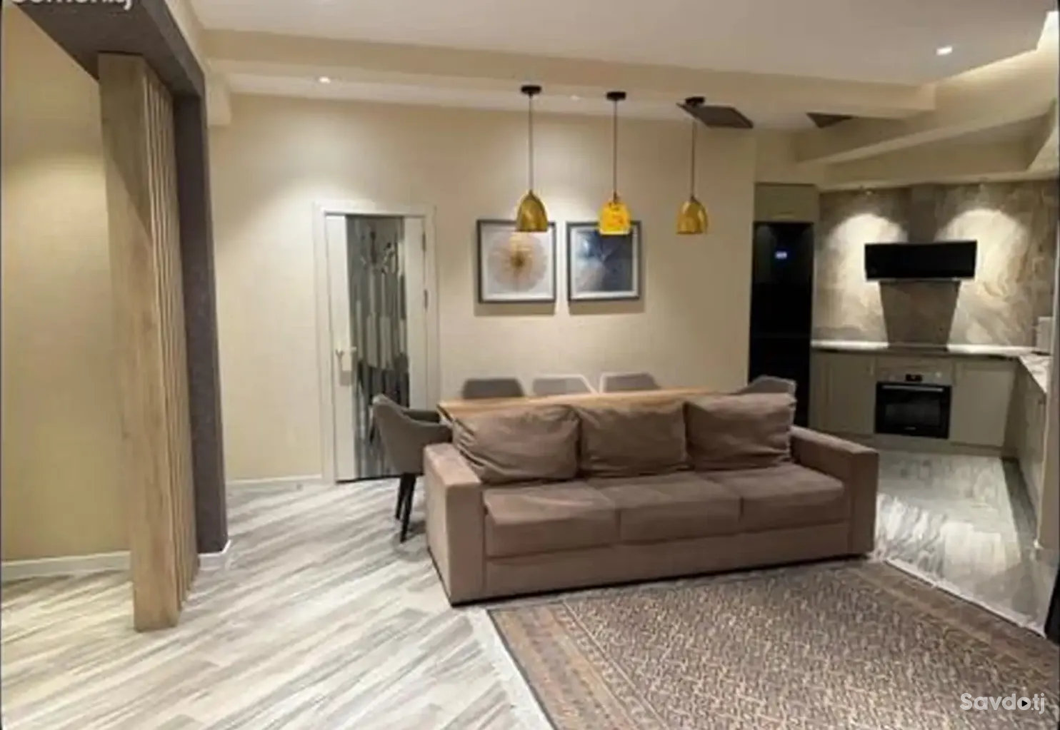 3-комн. квартира, 5 этаж, 115м², Сомони