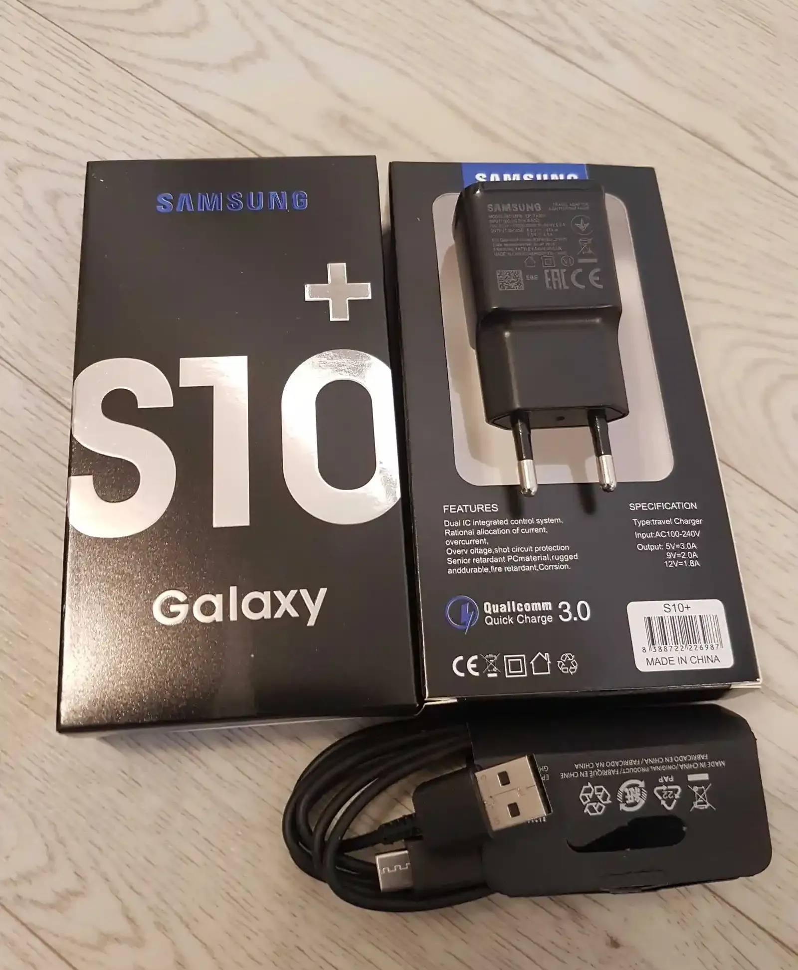 Зарядное устройство Samsung Galaxy S10 Plus