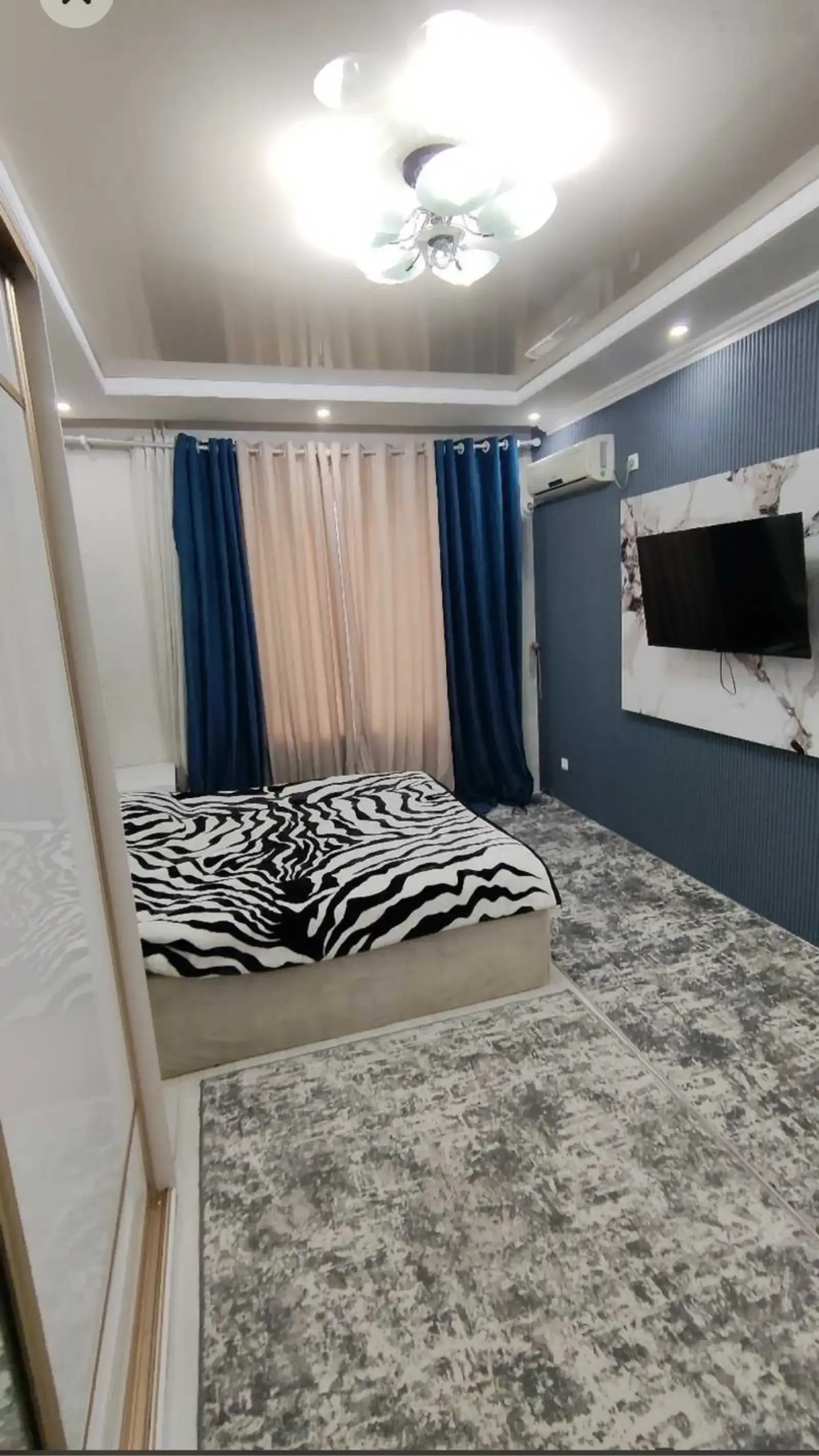 1-к квартира, 3 этаж, 42 м², Рудаки