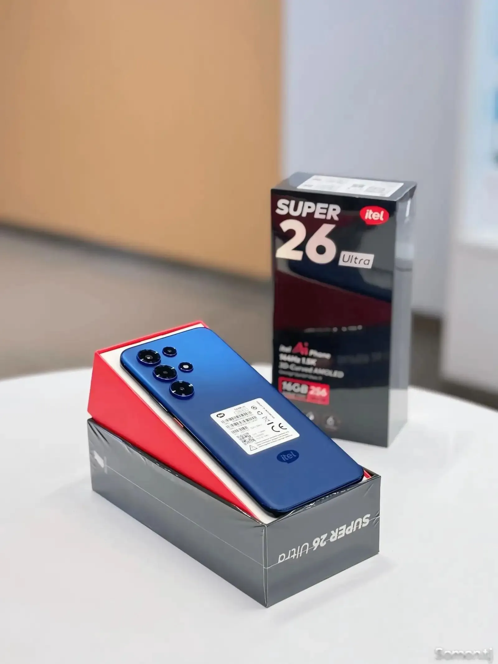 Itel Super S26 Ultra edge 8+8/16/256Gb Global Version 256 gb