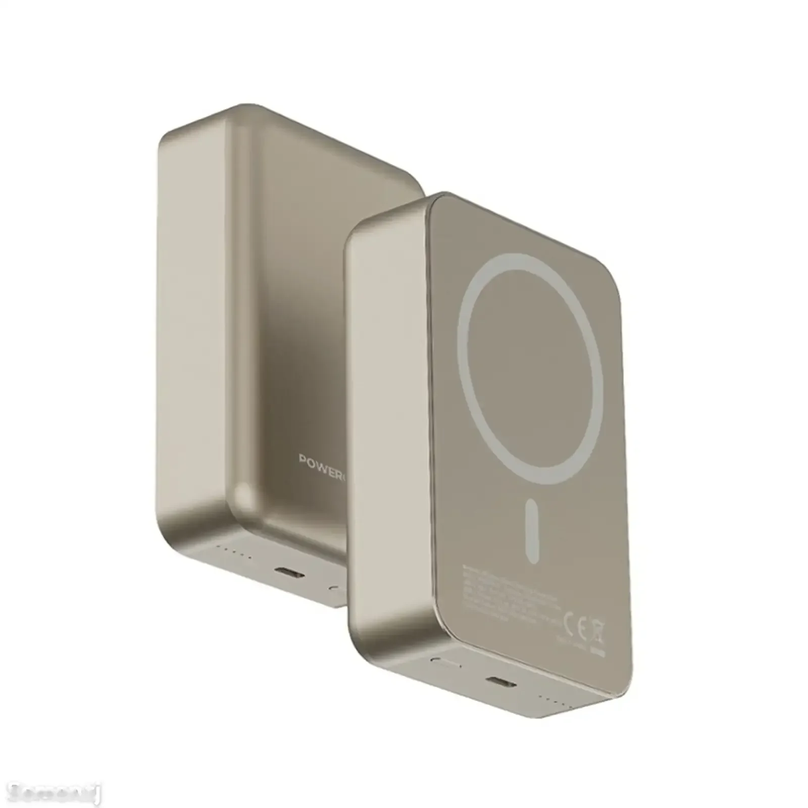 Внешний аккумулятор Powerology 20000 mAh 20W PD & 15W Magsafe Titanium