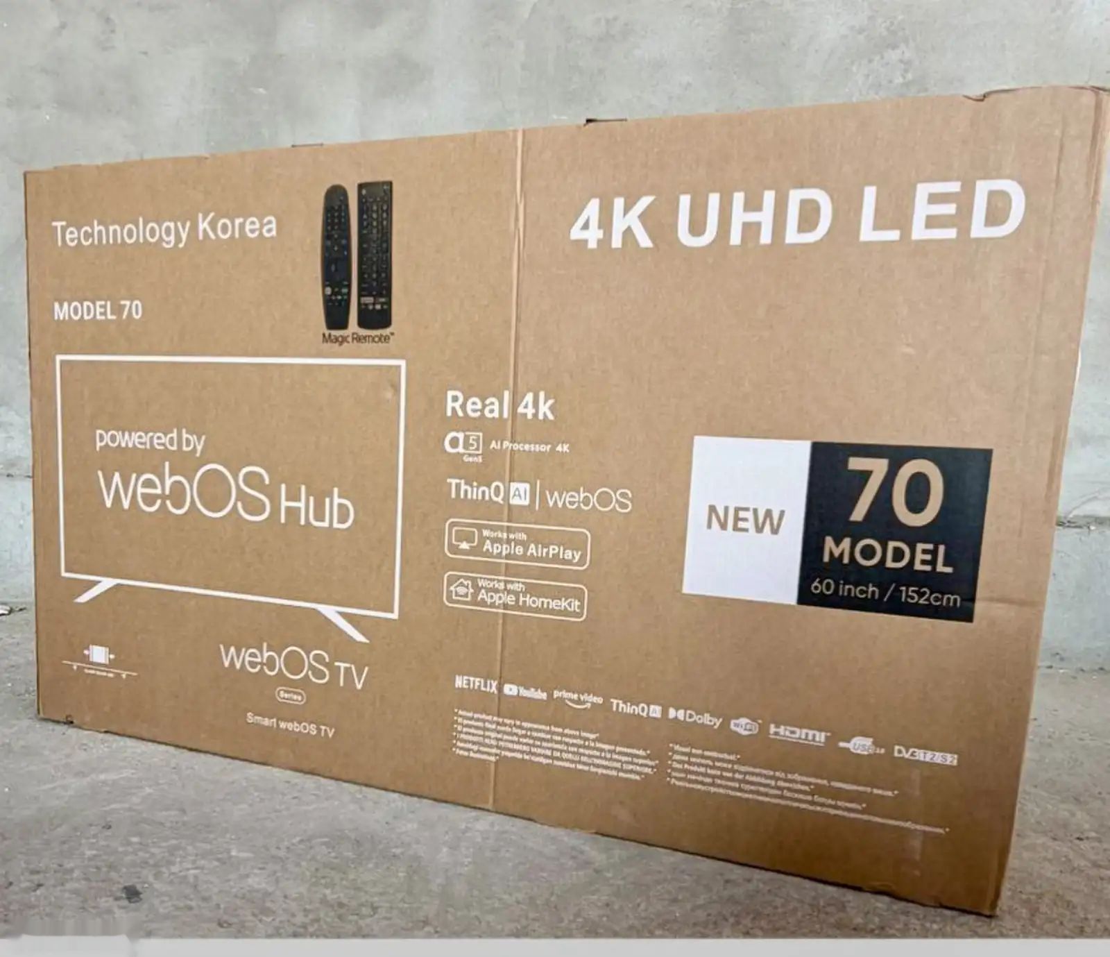 Телевизор Samsung WebOS 4k Korea