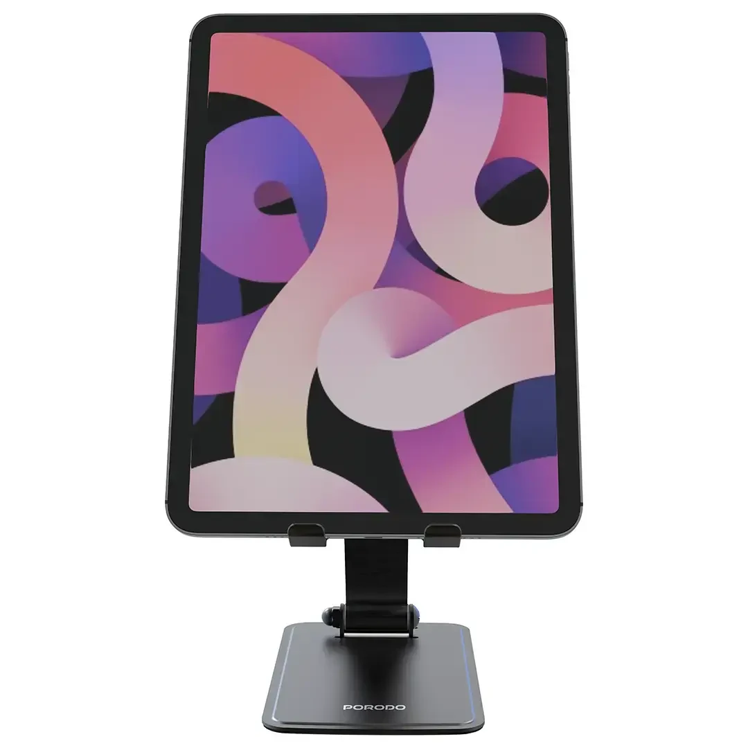Складная настольная подставка Porodo Foldable Desktop Stand  Anti-Slip Base