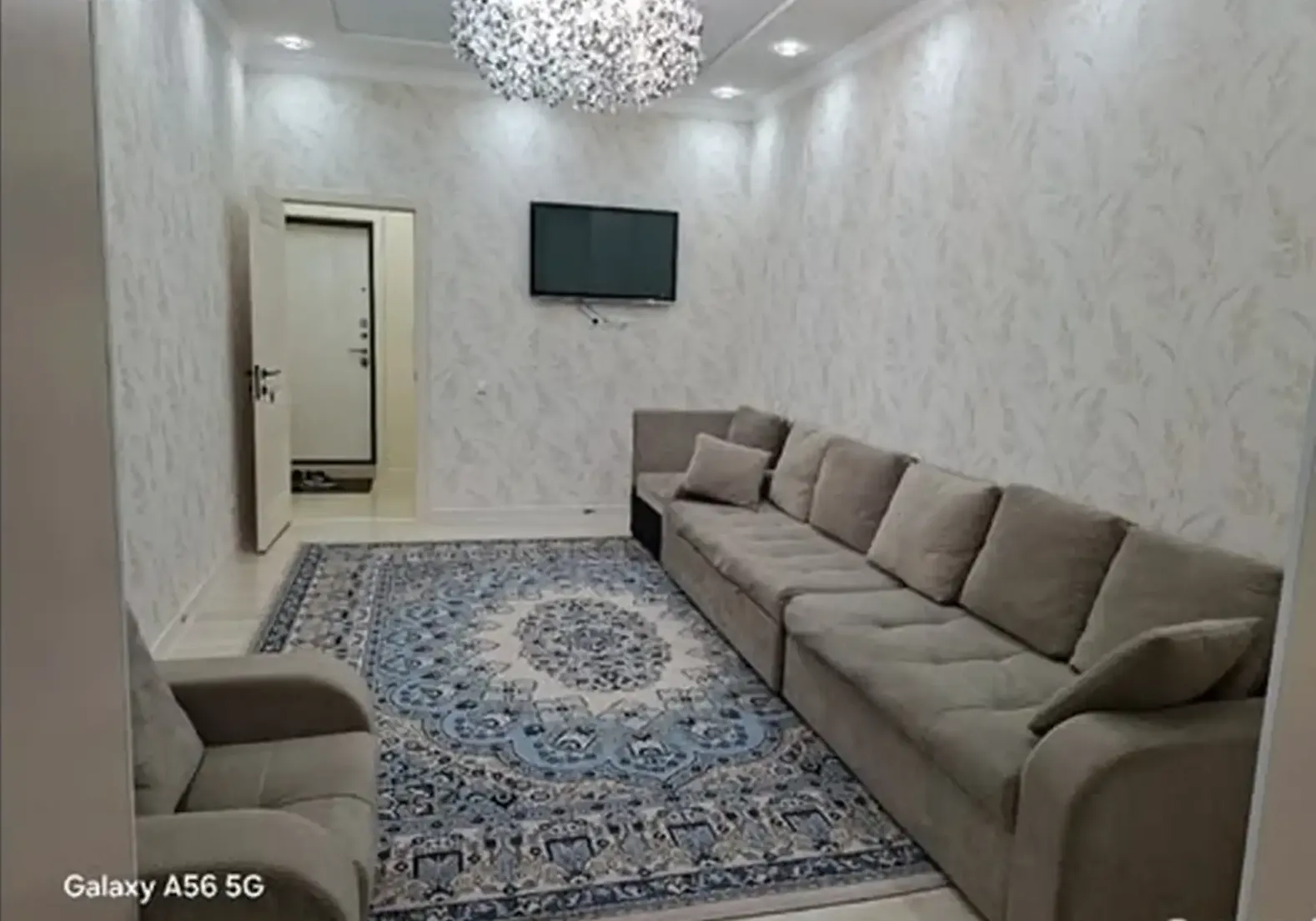 1-комн. квартира, 5 этаж, 52 м², Шозмансур