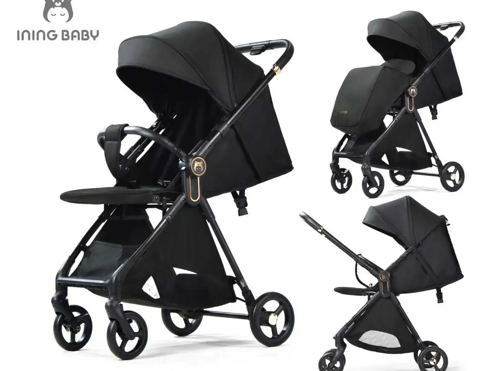 Детская прогулочная коляска бренда Ining Baby