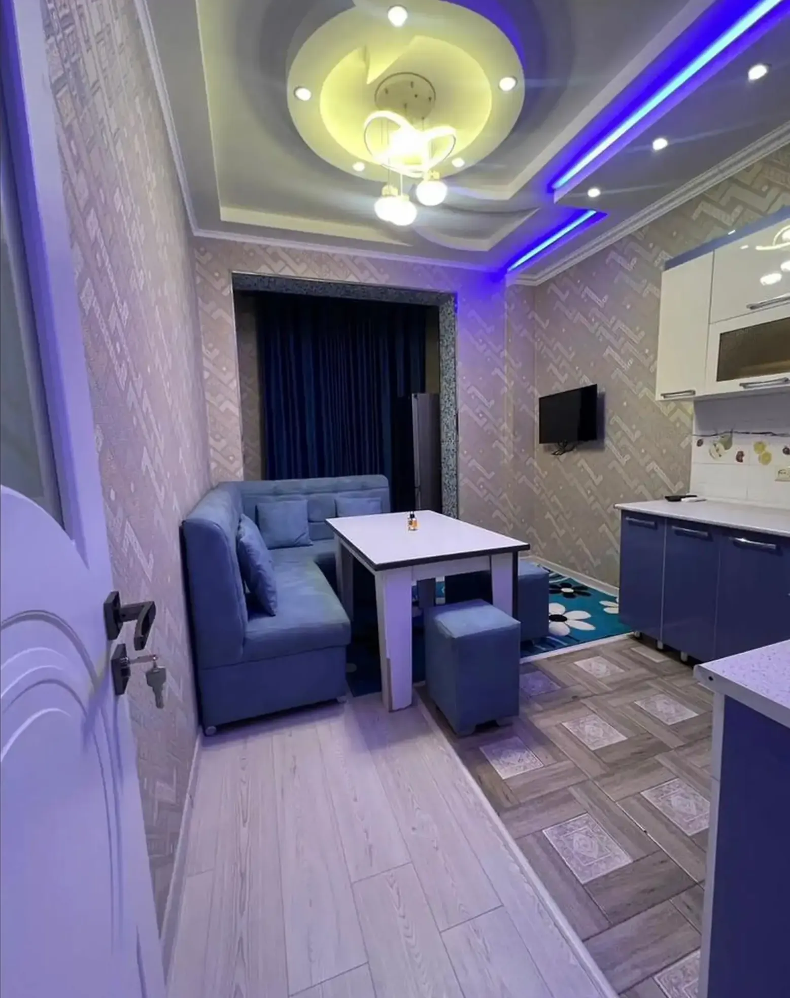 1-комн. квартира, 11 этаж, 51 м², Шохмансур