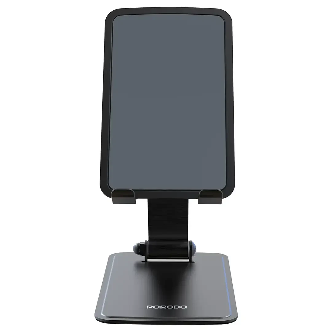 Складная настольная подставка Porodo Foldable Desktop Stand  Anti-Slip Base