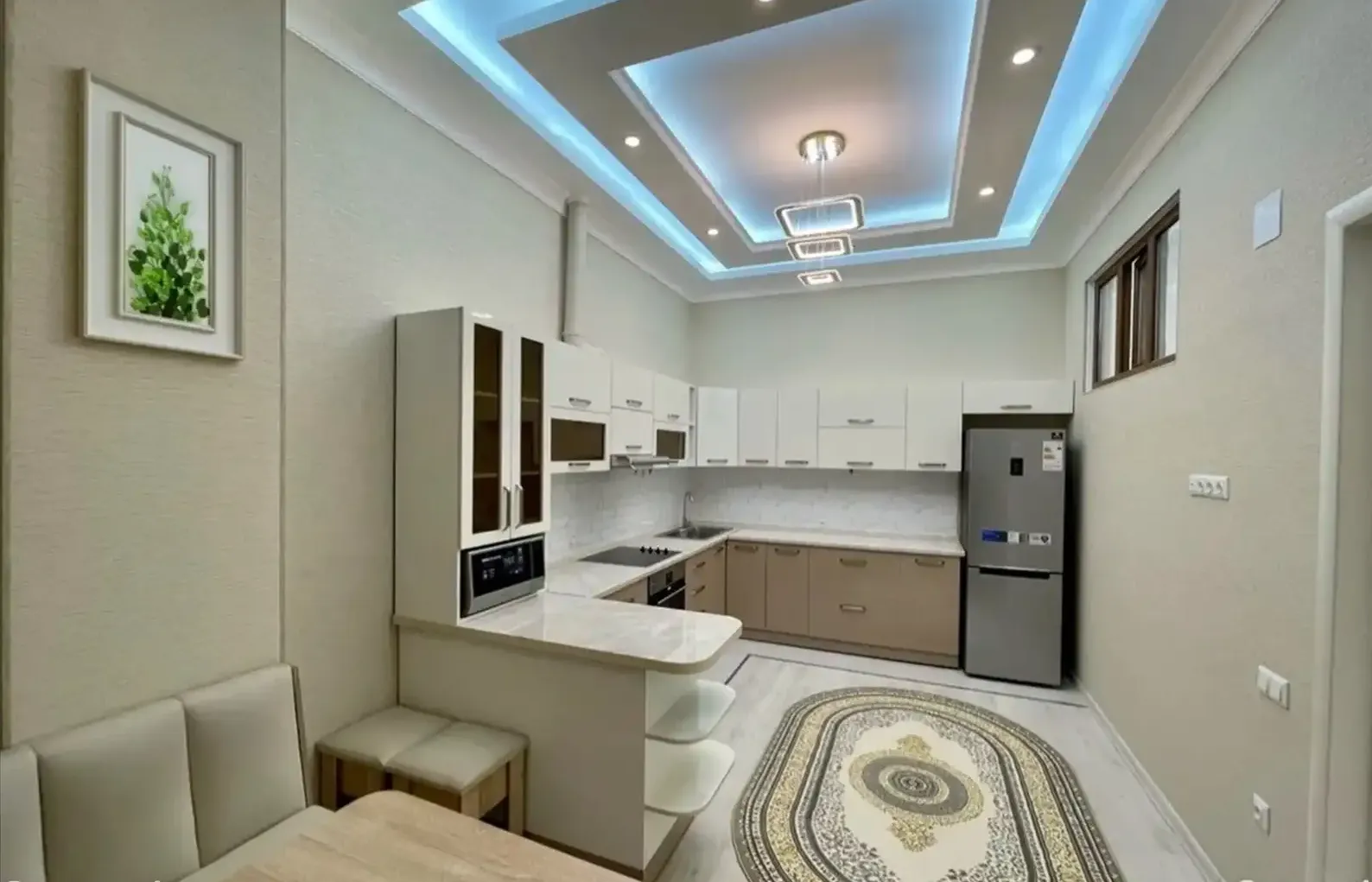3-комн. квартира, 5 этаж, 105м², сомони